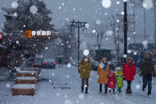 大同2018年的第一次與雪的邂逅，大同你太美了！