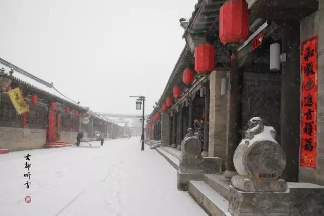 大同2018年的第一次與雪的邂逅，大同你太美了！