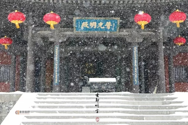 大同2018年的第一次與雪的邂逅，大同你太美了！