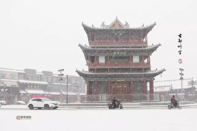 大同2018年的第一次與雪的邂逅，大同你太美了！